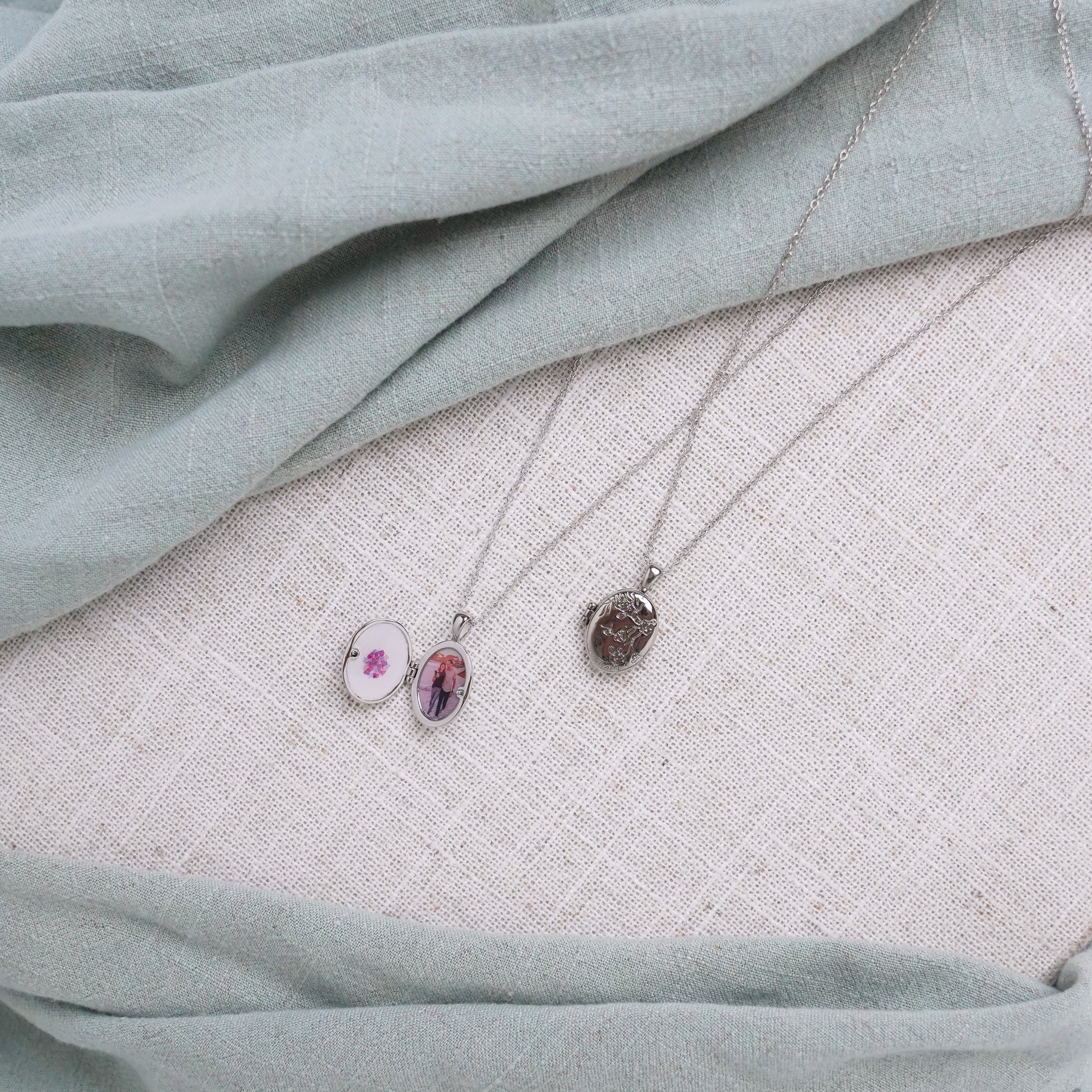 Custom Locket - Pressed Floral Wedding Bouquet Preservation